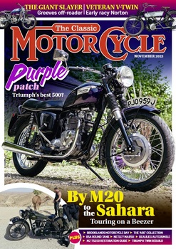 The Classic MotorCycle - November 2023