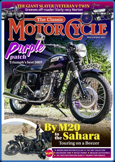 The Classic MotorCycle - November 2023 Cfc5fb84b3d3e0fa3520af132a2077ea