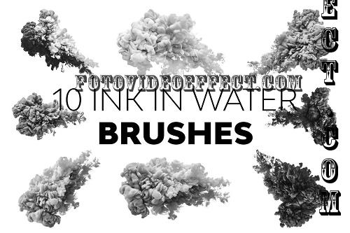 Ink in Water Brushes - 42283819