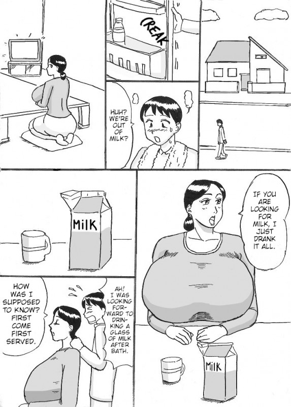 [Konbu-Maru] Mama Milk [English] Hentai Comic