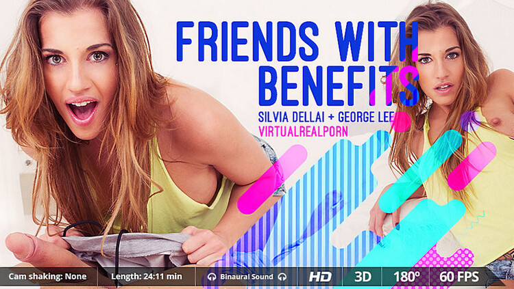 Friends with benefits: Silvia Dellai (VirtualRealPorn) UltraHD/2K 1600p
