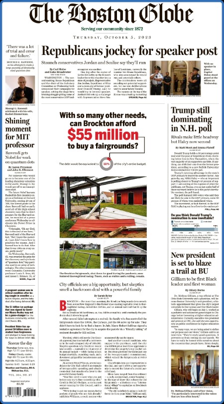 The Boston Globe - 6 October 2023