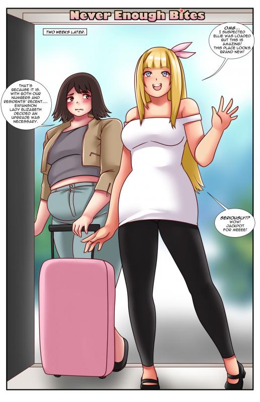Sweetdreamcoffee  - Never Enough Bites Porn Comic
