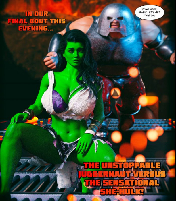Tom Reynolds - TG Incredible Hulk: Loose Canon 3D Porn Comic