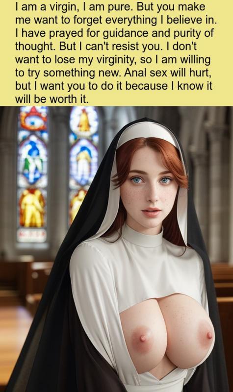 Sinful nuns captions 6 - AI Generated 3D Porn Comic