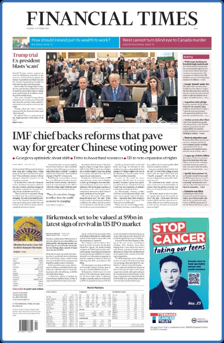 Financial Times Asia - 4 October 2023