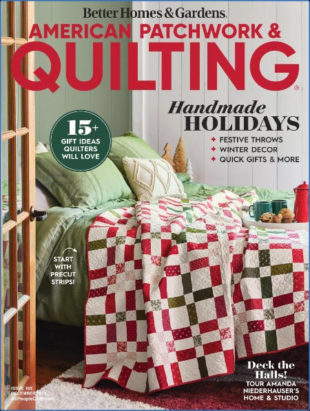 American PatchWork & Quilting - December 2023 311d79289ac93561fc4476fd4951c2ce