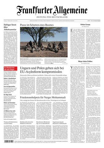 Frankfurter Allgemeine Zeitung - 07 Oktober 2023