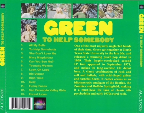 Green - To Help Somebody (1971) (2011) Lossless Green - To Help Somebody (1971) (2011) Lossless