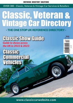 Classic, Veteran & Vintage Car Directory 2022-2023