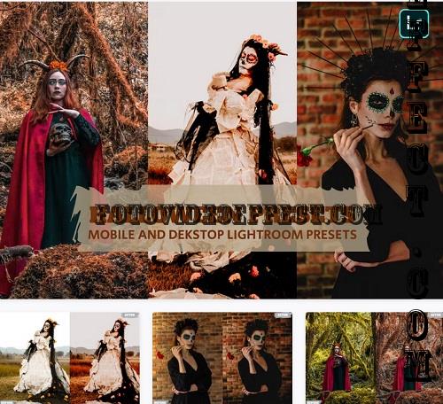 Halloween Prests Lightroom Presets Dekstop Mobile - LUVE7RW