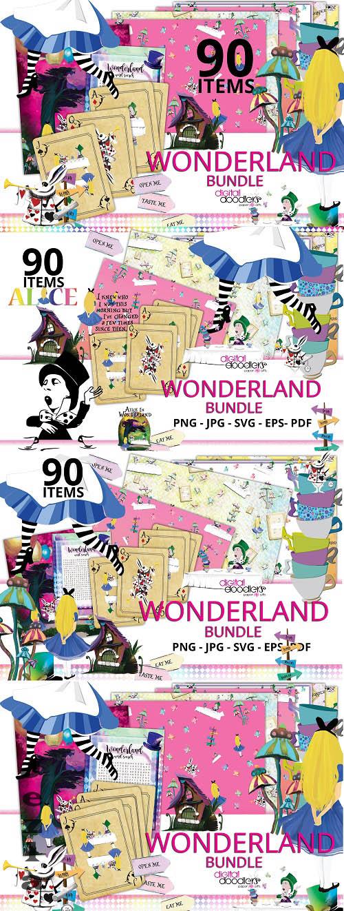 Wonderland Bundle - 112579 (Alice in Wonderland)