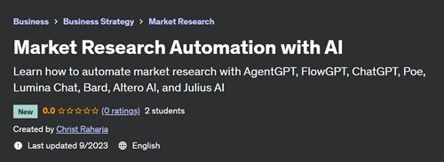 Market Research Automation with AI