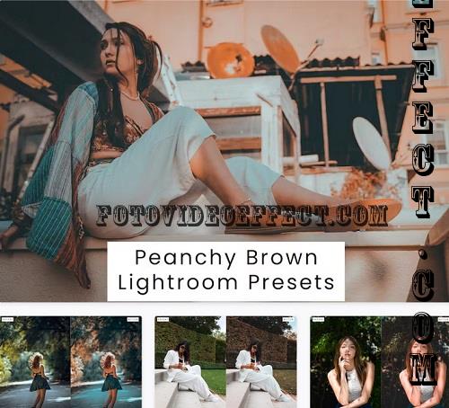 Peanchy Brown Lightroom Presets - F7U7A4T