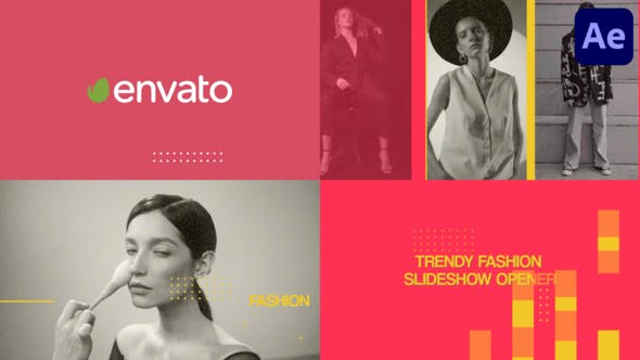 Videohive - Trendy Fashion Slideshow Opener for After Effects 48523320