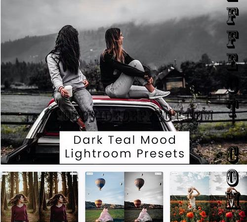 Dark Teal Mood Lightroom Presets - L3DYXAK