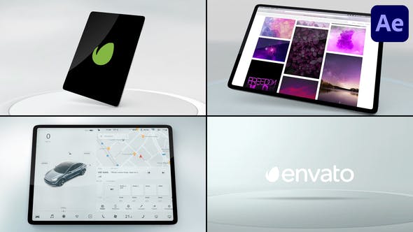 Videohive - Clean Tablet Presentation for After Effects 48523100