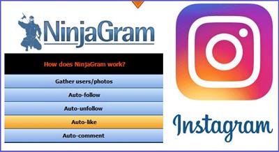 NinjaGram (Instagram Bot)  7.7.6.1 253b69e53e24c521e464fdac6f963b71