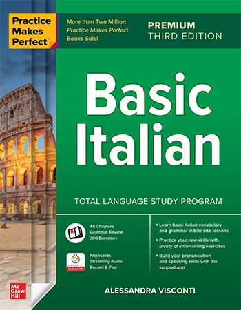 Practice Makes Perfect: Basic Italian, Premium 3rd Edition