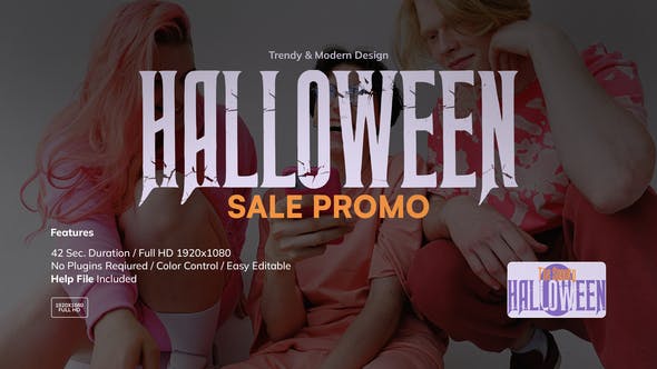 Videohive - Halloween Sale Promo 48501664