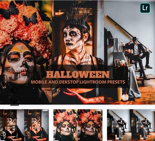 Halloween Lightroom Presets Dekstop and Mobile - SSQBMEL