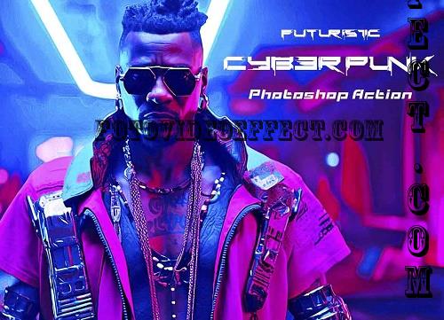 Futuristic Cyberpunk Ps Action - 42171152