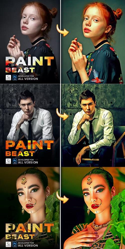 Paint Beast Photoshop FX - EWZGMJ9