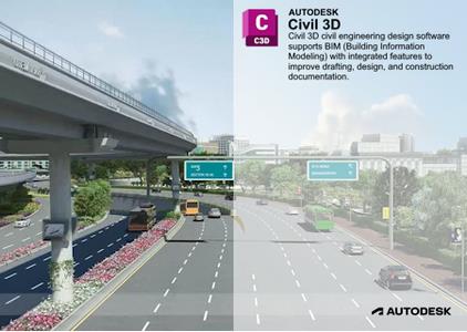 Autodesk Civil 3D 2024.2 with Updated Extensions Win x64