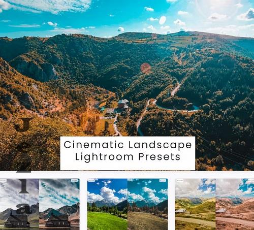 Cinematic Landscape Lightroom Presets - KXJKTB7