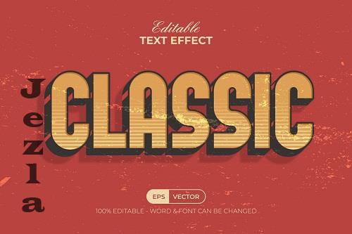 Classic Text Effect Style - 42310268