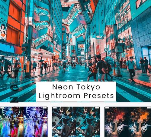 Neon Tokyo Lightroom Presets - PRA43U4