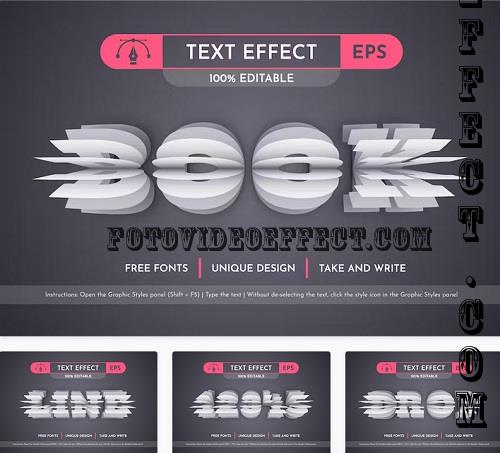 Book - Editable Text Effect - 42305590