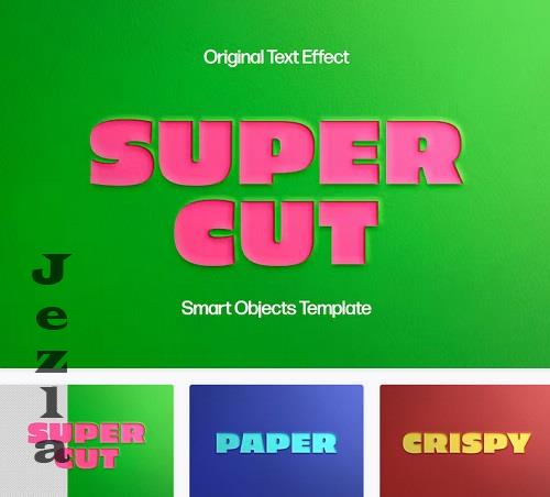 Supercut Text Effect - 42315181