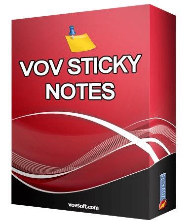 VovSoft Vov Sticky Notes 8.6.0  Multilingual D67892de32572fec77d893eba65f41f6