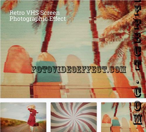 Retro VHS Screen Photographic Effect - PQ3249F