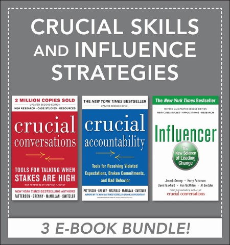 Crucial Skills and Influence Strategies - 3 Ebook Bundle 354cf3f556183006293761411be33e9f