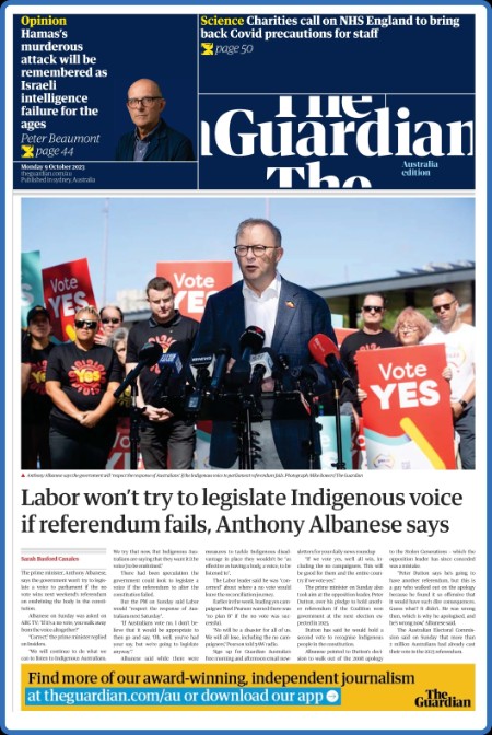 The Guardian Australia - 9 October 2023 Dd1b7989e3b90da4524797b12b4e9f47