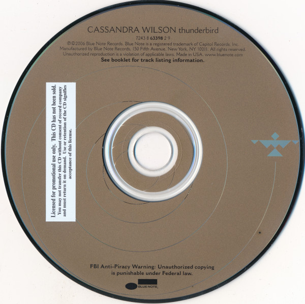 Cassandra Wilson - Thunderbird (2006) (Lossless + 320)