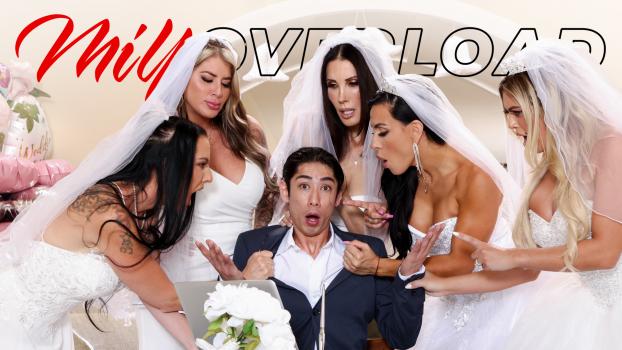 Bride Overload - Shay Sights, Texas Patti, Vivianne DeSilva, Lolly Dames, Sandy Love (Step Siblings, Rough) [2023 | HD]