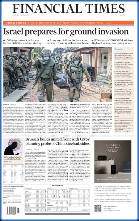 Financial Times Europe - 11 October 2023