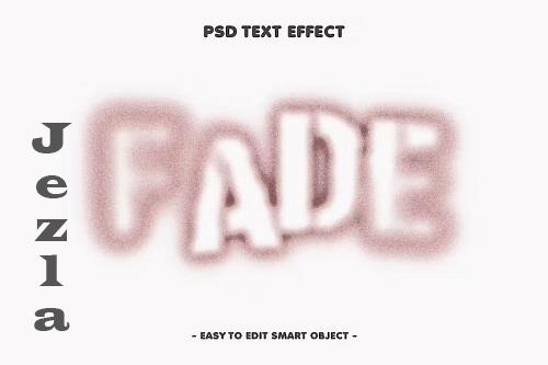 Fade Textured Layer Style Text Effect - L225RXZ