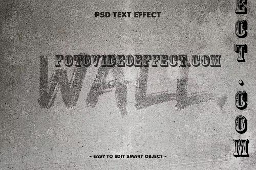 Grunge Wall 3D Layer Style Text Effect - P8TW8CG