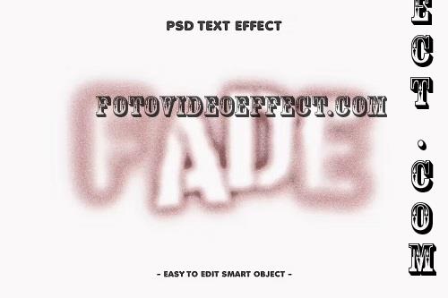 Fade Textured Layer Style Text Effect - L225RXZ