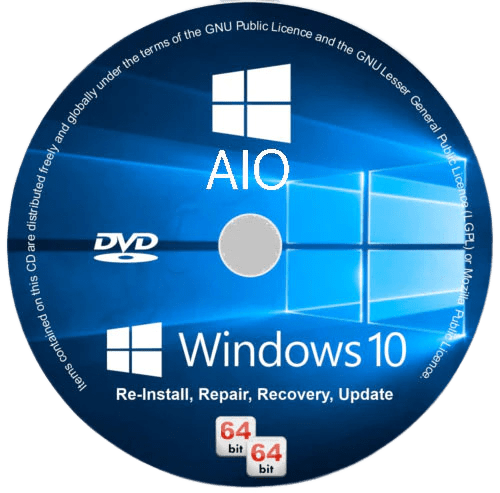 Windows 10 22H2 build 19045.3570 AIO 16in1 Preactivated Multilingual October 2023