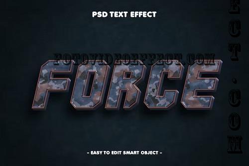 Force Dynamic 3d Psd Layer Style Text Effect - XRBP8J