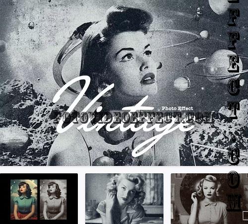 Retro Photography Photo Effect - 42327217