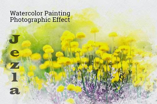 Watercolor Painting Photographic Effect - PBHAPGB