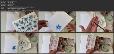 Uplevel Your Watercolour Floral Paintings-How To Give  Depth? D3a6a2cb6ac64687dc773c8abed5e7c6