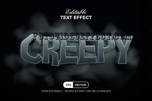 Creepy Text Effect Style - 43919914