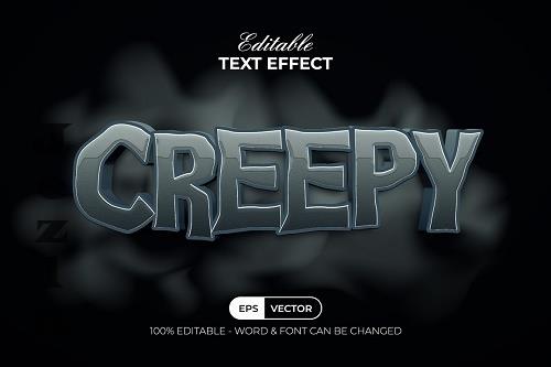 Creepy Text Effect Style - 43919914